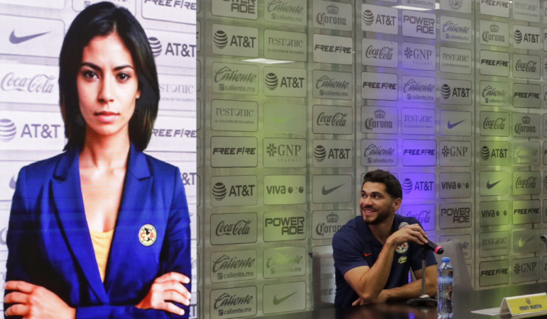 América ya tiene su avatar hecho con inteligencia artificial. FOTO:RAMÓN ROMERO