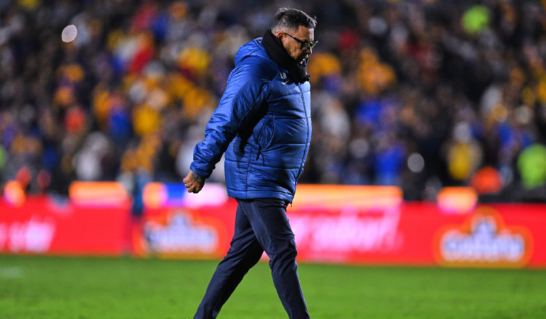 Antonio Mohamed recordó a su hijo. Foto: Mexsport