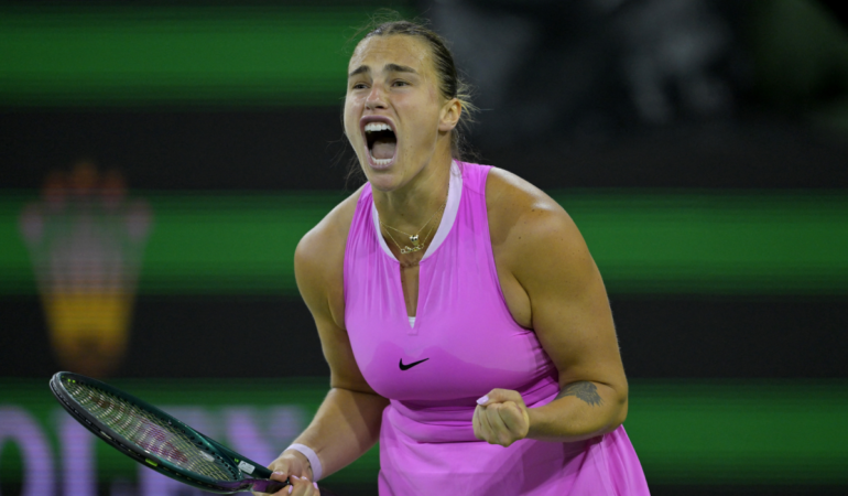 Aryna Sabalenka jugará el WTA 1000 Miami / Foto: Reuters