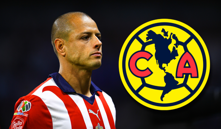 Chicharito nunca ha logrado marcarle al América / Foto: Mexsport