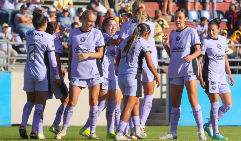 El América Femenil volvió a sumar de a tres / Foto: Oswaldo Figueroa