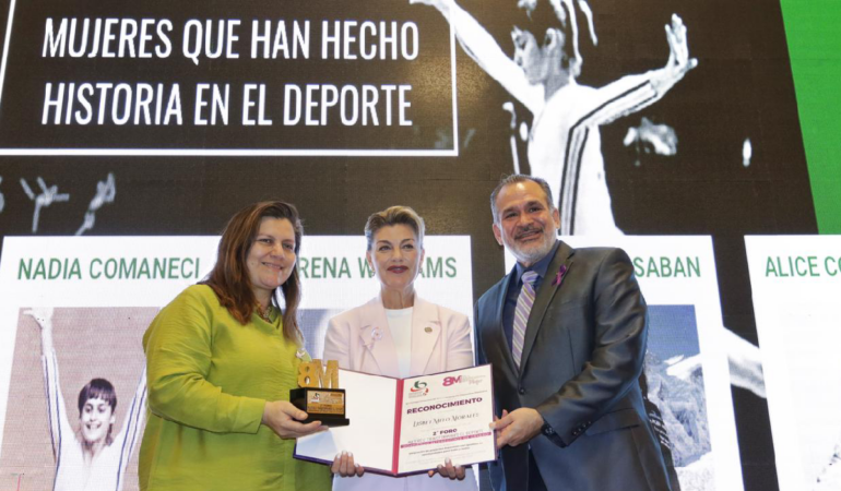 El foro fue enfocado en mostrar las dificultades de las atletas mexicanas Foto_Ramón Romero