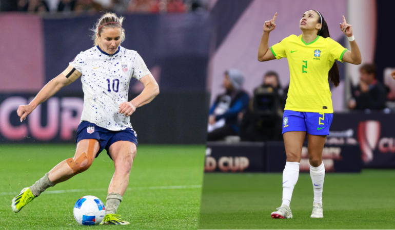 Estados Unidos y Brasil se cruzarán en la final de la Copa Oro W / Foto: Mexsport