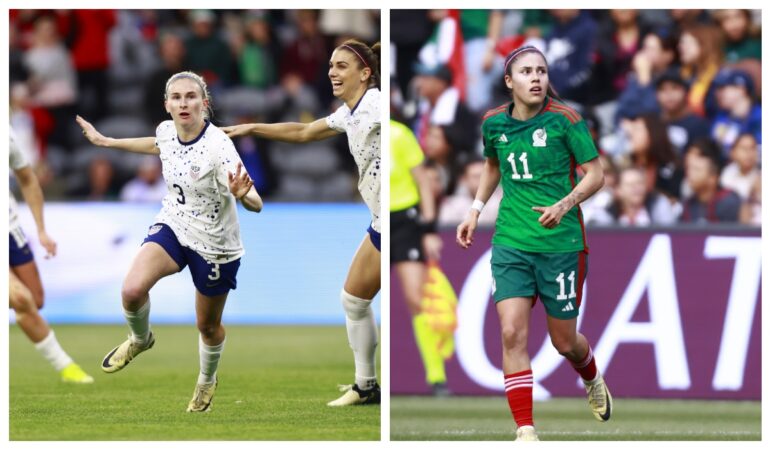 Estados Unidos y México en semifinales de la Copa Oro w. Foto: Mexsport