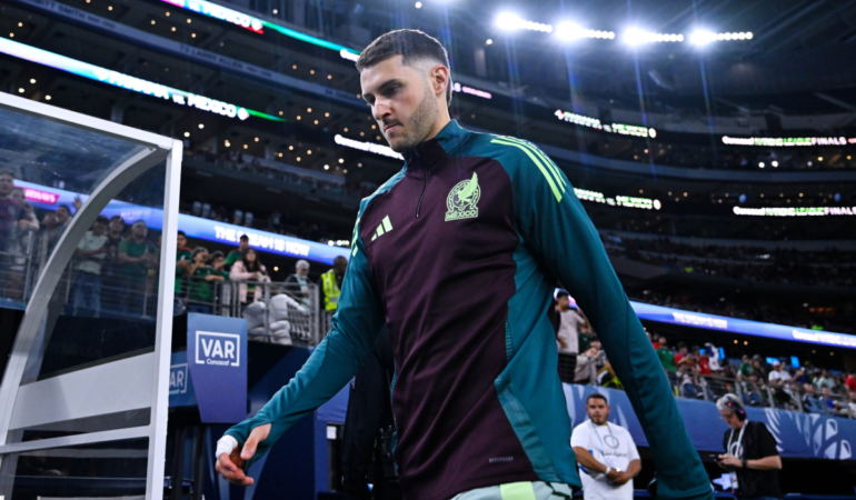 Giménez no entró ni de cambio ante Panamá. FOTO: MEXSPORT