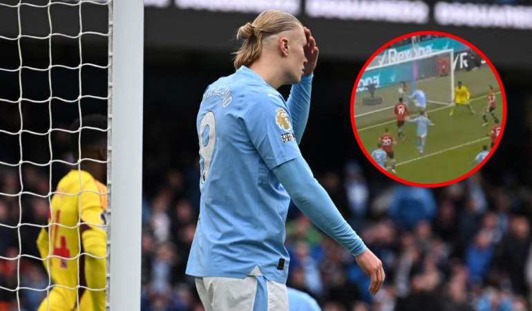 Haaland ha marcado 79 goles con el Manchester City Foto_AFP