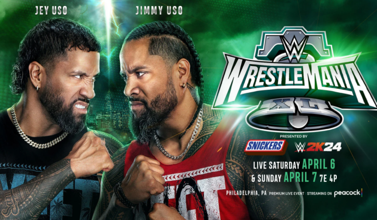 Jey Uso y Jimmy Uso lucharán en WrestleMania 40 / Foto: Cortesía WWE