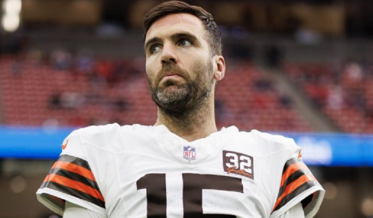 Joe Flacco cerró un contrato de un año con los Colts. Foto: Cortesía