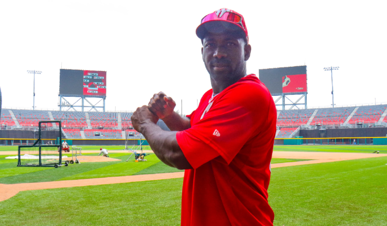 José Pirela listo para enfrentar a los Yankees. Foto: Oswaldo Figueroa