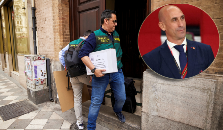 La Guardia Civil registró la casa de Luis Rubiales / Foto: Reuters