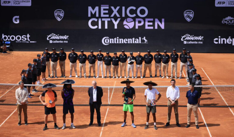 Los torneos de tenis en México crecen cada vez más. FOTO: Cortesía a Mexico City Open