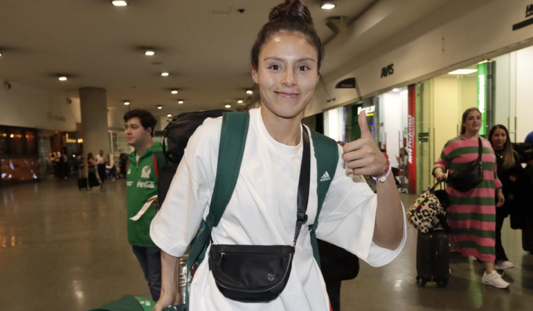 Luna levantó la mano en los momentos de más tensión que sufrió el Tricolor Femenil Foto_Ramón Romero