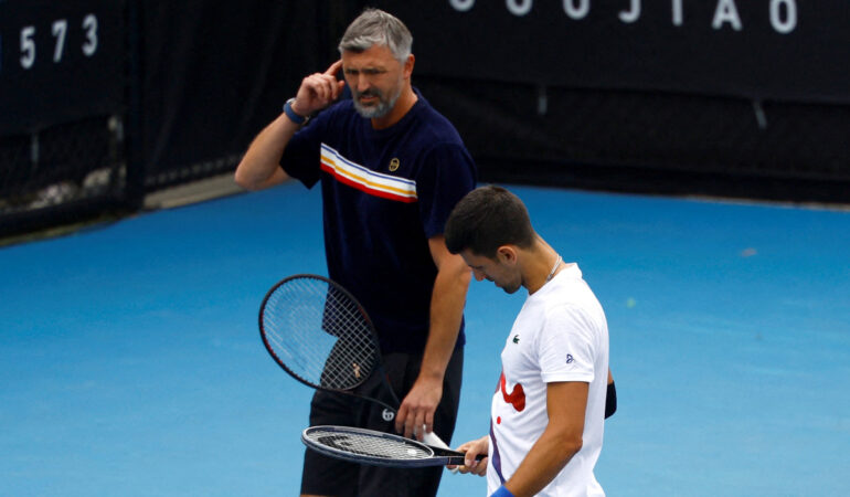 Novak Djokovic anuncia el fin de la relación profesional con su entrenador