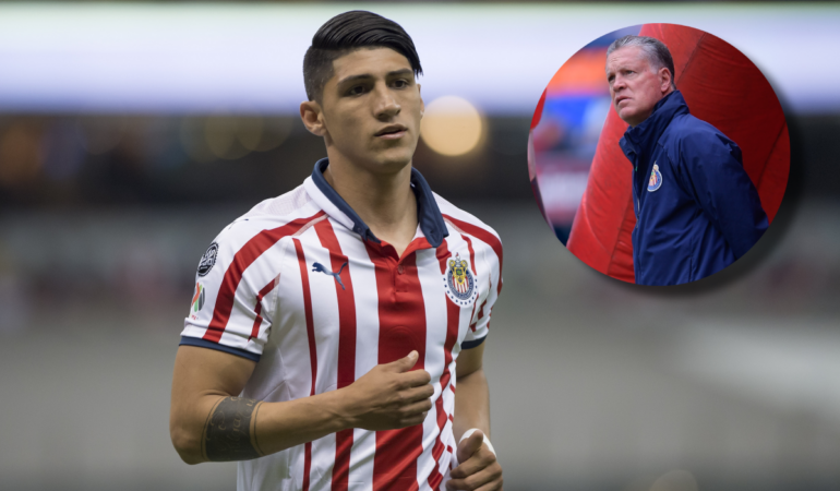 Peláez no contó con el entonces goleador de Chivas durante su gestión / Foto: Mexsport