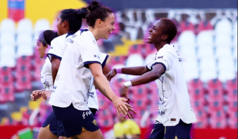 Pumas sumó su cuarta victoria de la temporada Foto_@Liga BBVA Femenil