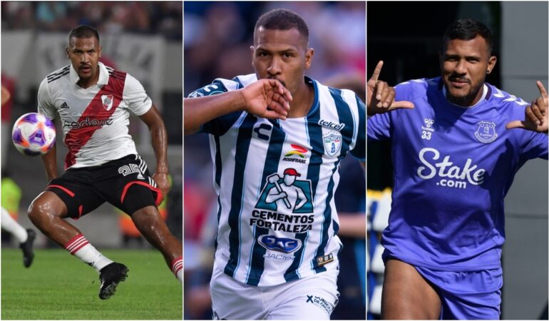 Salomón Rondón tuvo un gran recorrido antes de llegar al Pachuca