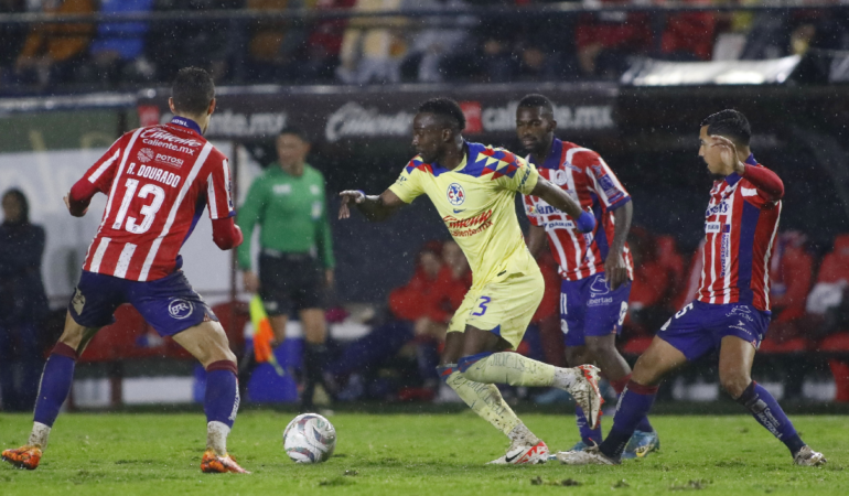 San Luis ha derrotado en tres ocasiones al América Foto_Mexsport
