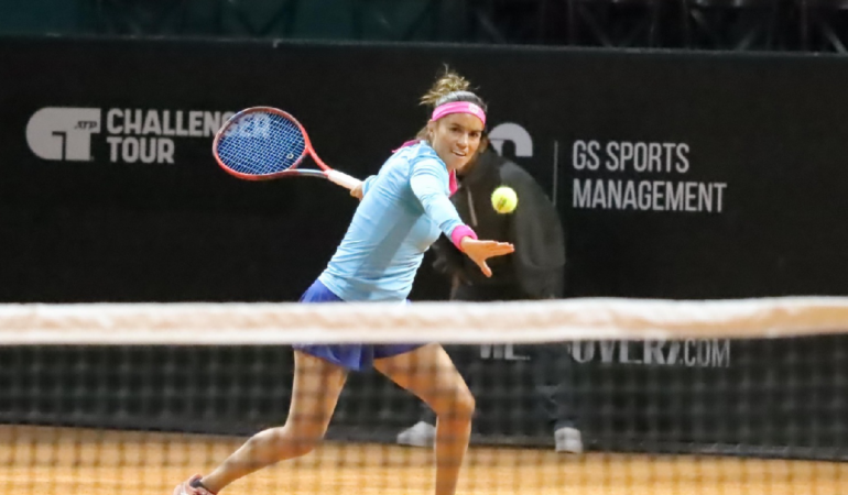 Sofía Sánchez no pudo avanzar a la siguiente ronda / Foto: Cristian Robledo