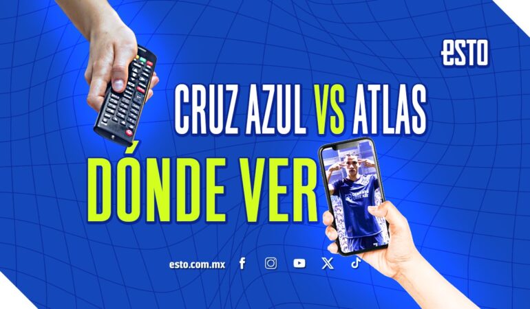 El Cruz Azul vs Atlas es uno de los partidos a seguir en la J16 / Arte: Abril Hernández
