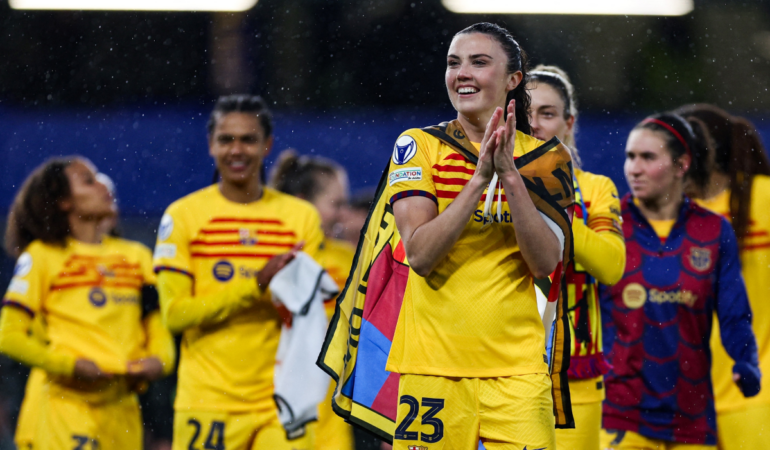 Barcelona Femenil venció al Chelsea en Stamford Bridge / Foto AFP