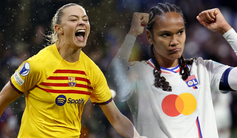 Barcelona y Lyon se enfrentarán en una final por tercera vez en la historia / Fotos Reuters