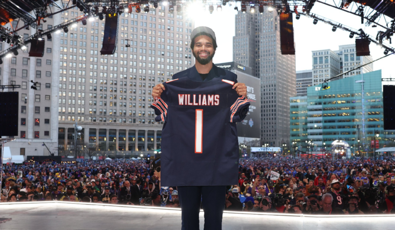 ¡No hubo sorpresas! Caleb Williams llegará a los Bears; conoce todas las selecciones del Draft 2024