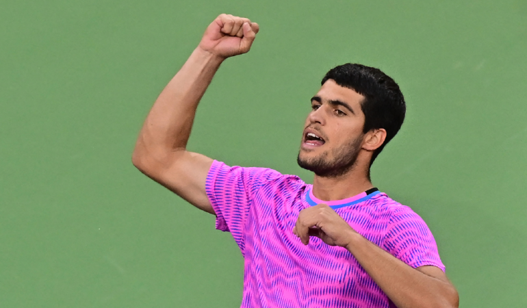Carlos Alcaraz no podrá seguir jugando en Montecarlo / Foto: AFP