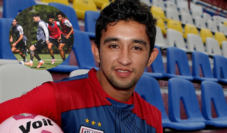 Christian Bermúdez enfrento a Messi en el Mundial de Clubes. Foto: Cortesía