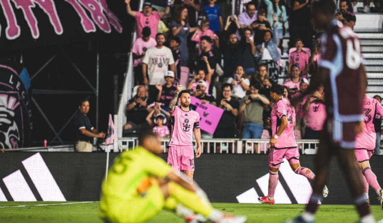 Concacaf multó al Inter Miami por la trifulca con Rayados. Foto: @InterMiamiCF