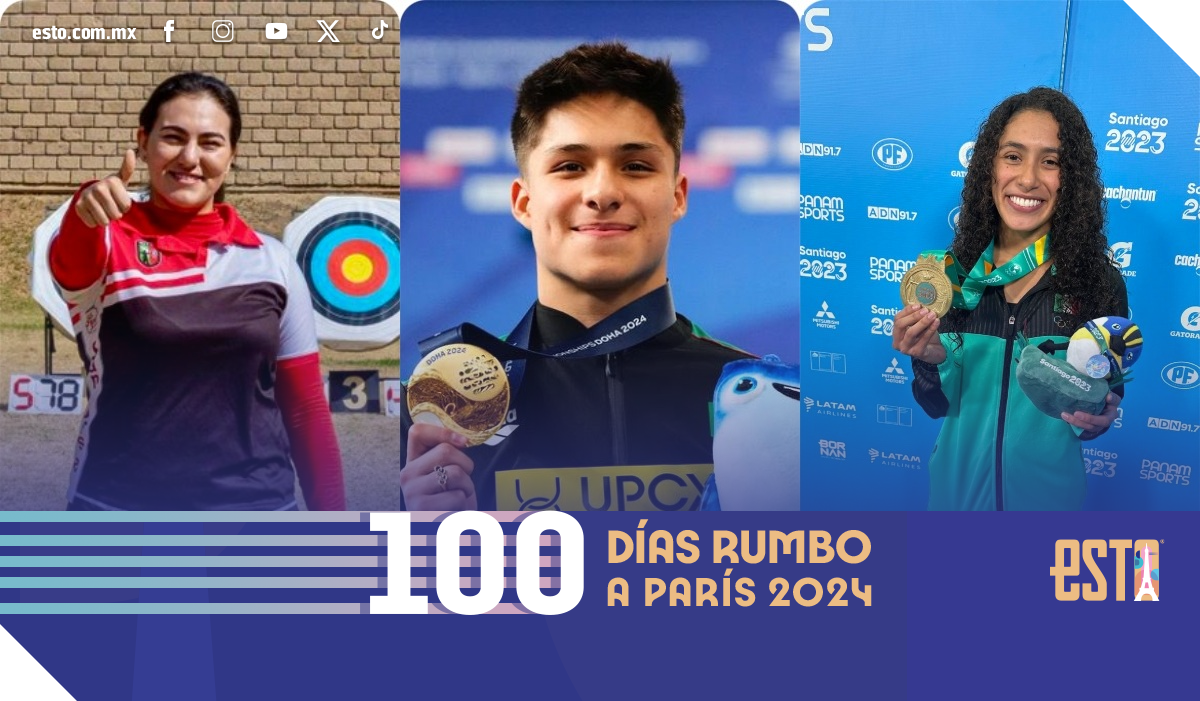 A 100 días de París 2024 todos los deportistas mexicanos que están