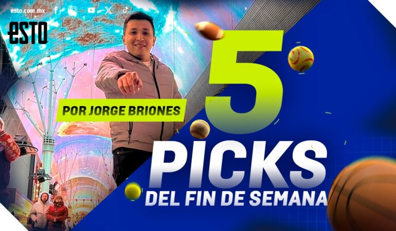 Conoce los picks del fin de semana Diseño Noe Lopez