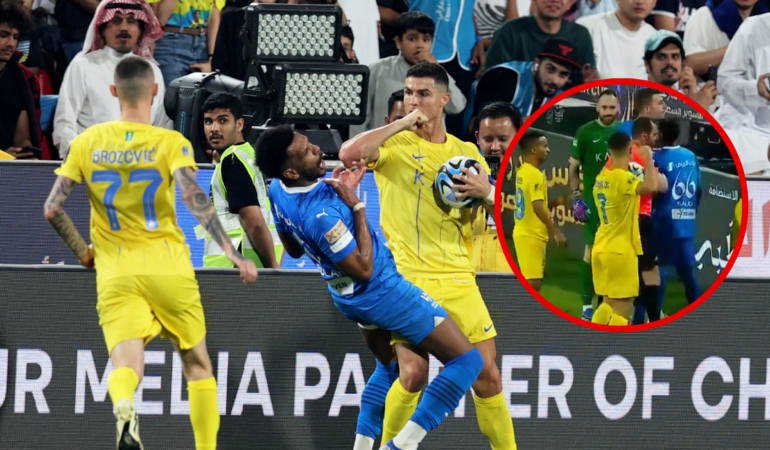 Cristiano Ronaldo volvió a perder frente al Al-Hilal Foto_Reuters
