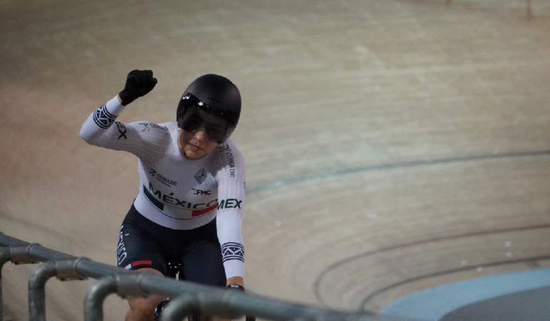 Daniela Gaxiola se colgó un bronce en la competencia / Foto: @Conade