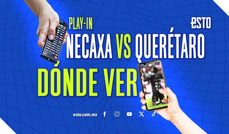 Dónde ver el Play-In Necaxa vs Querétaro / Diseño Abril Hernández