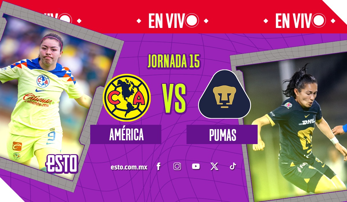 América vs Pumas Sigue EN VIVO el Clásico Capitalino Femenil ESTO en