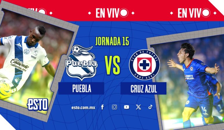 EN VIVO Puebla vs Cruz Azul Arte_Especial