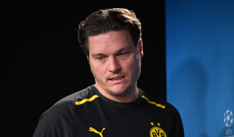 Edin Terzic sabe que se enfrenta ante un gran rival / Foto: AFP