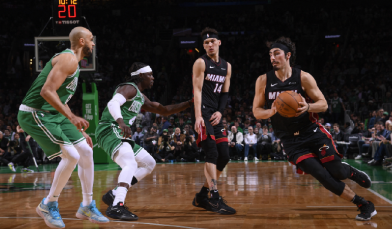 El Miami Heat igualó la serie ante Boston / Foto: AFP