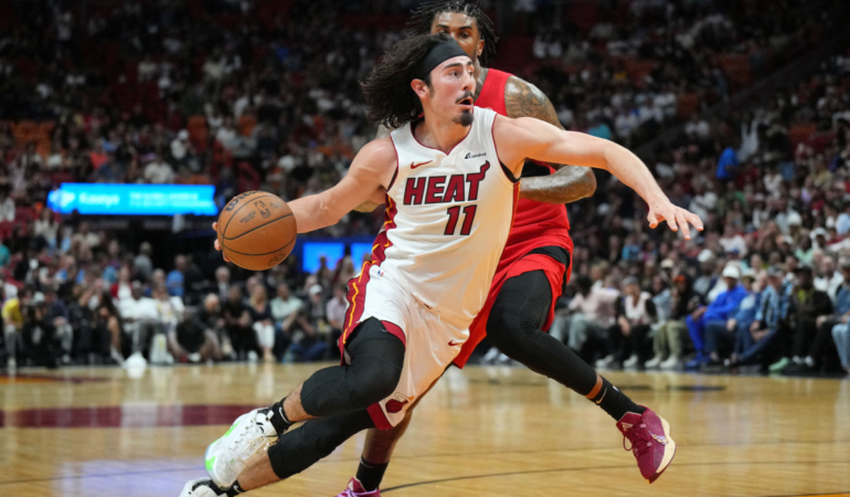 Jaime Jáquez no fue nominado a novato del año en NBA / Foto: Reuters