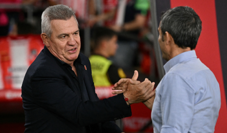Javier Aguirre dejó ir la victoria en una final muy disputada / Foto: AFP