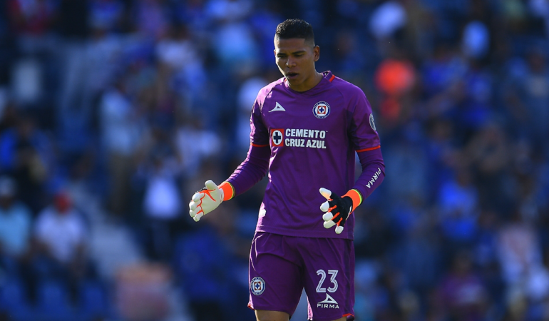 Kevin Mier registra 15 partidos jugados con Cruz Azul foto_ Mexsport