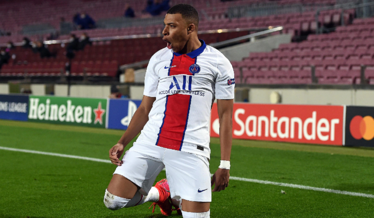 Kylian Mbappé es el máximo goleador del Paris Saint-Germain Foto_Cortesía UEFA