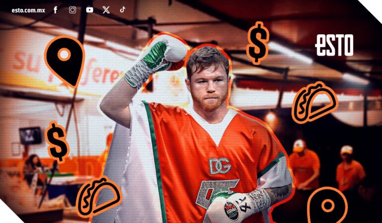 La taquería del Canelo Álvarez es muy popular. FOTO: Especial