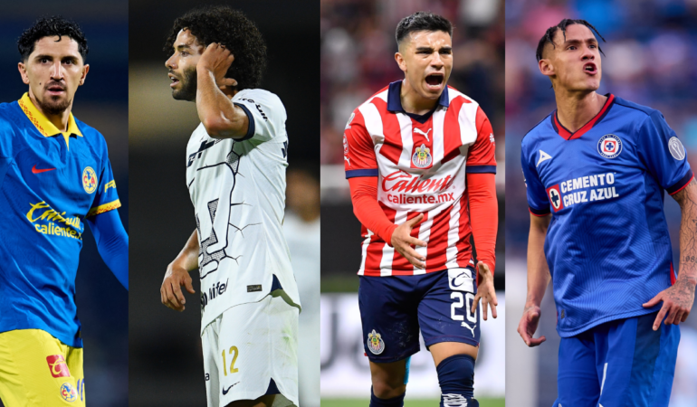 Los cuatro grandes quieren dominar el Clausura 2024 / Fotos Mexsport