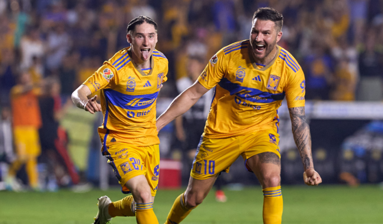 Marcelo Flores hizo su primer hat trick con Tigres / Foto: Mexsport