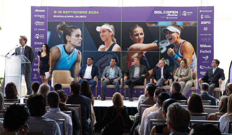 Maria Sakkari se presentará en el Guadalajra Open. FOTO: David Tamayo | El Occidental