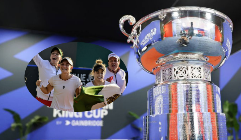 México aspira a llegar a las Finales de la BJKC. FOTO: CORTESÍA BILLIE JEAN KING CUP