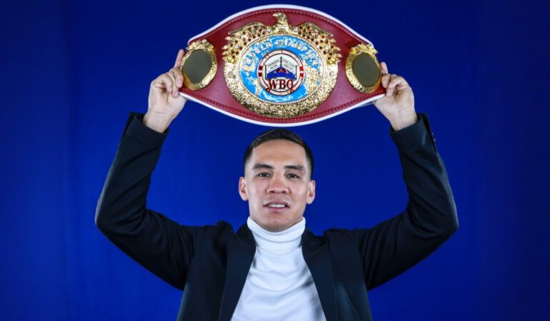 Óscar Valdez disfruta el título mundial conquistado: “me siento vivo en el boxeo”