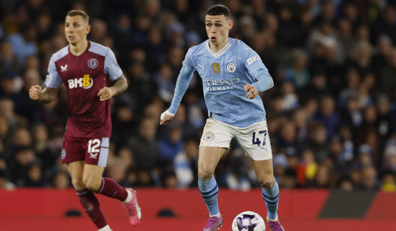 Phil Foden reveló el motivo por el que le gusta usar el 47 / Foto: Reuters