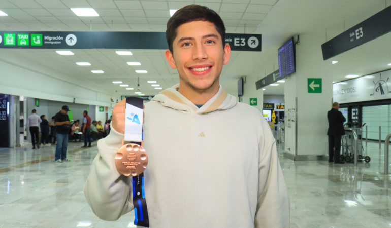 Randal Willars confía en que habrá medallas para los clavados en París 2024. FOTO: OSWALDO FIGUEROA